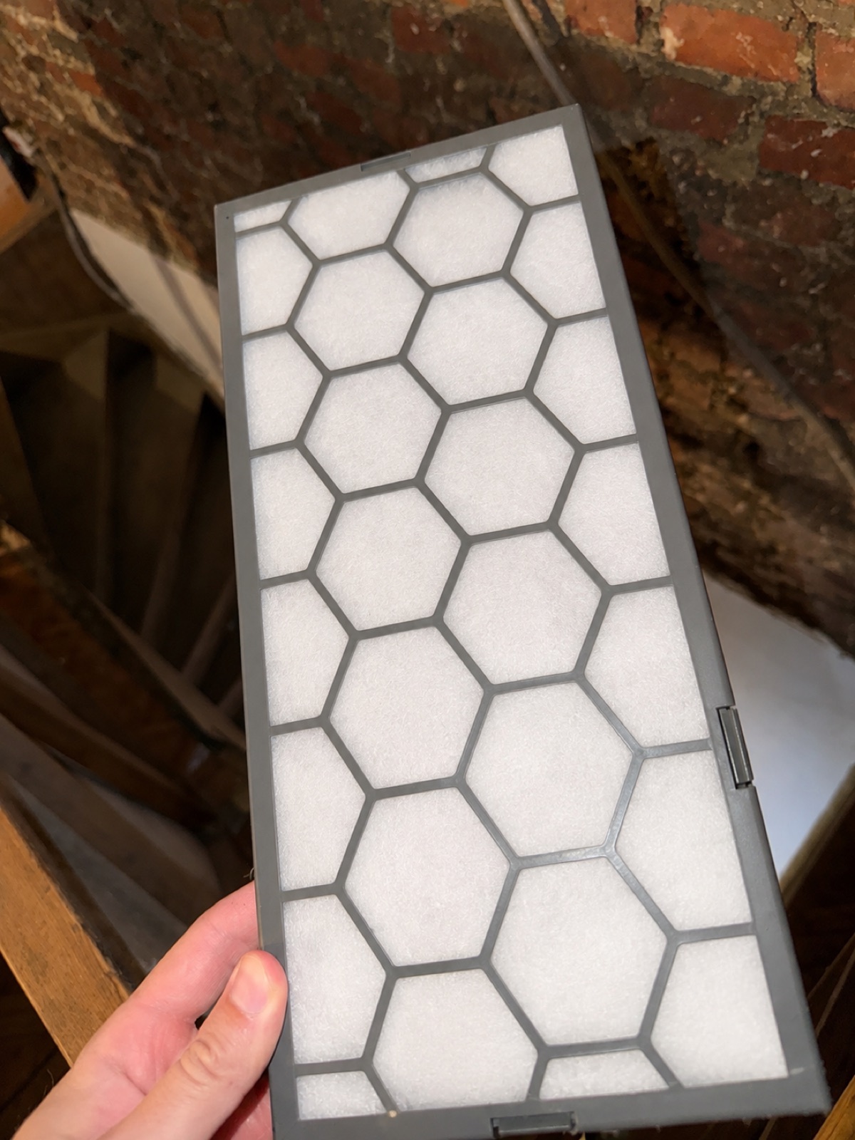 Filtre de ventilation après entretien